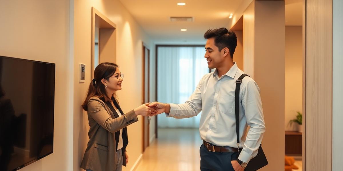 Tenant conducting move-out inspection to protect security deposit return in Thailand